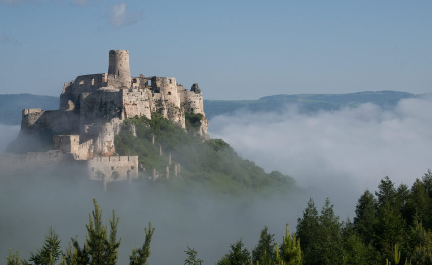 Spišský hrad - zo severu